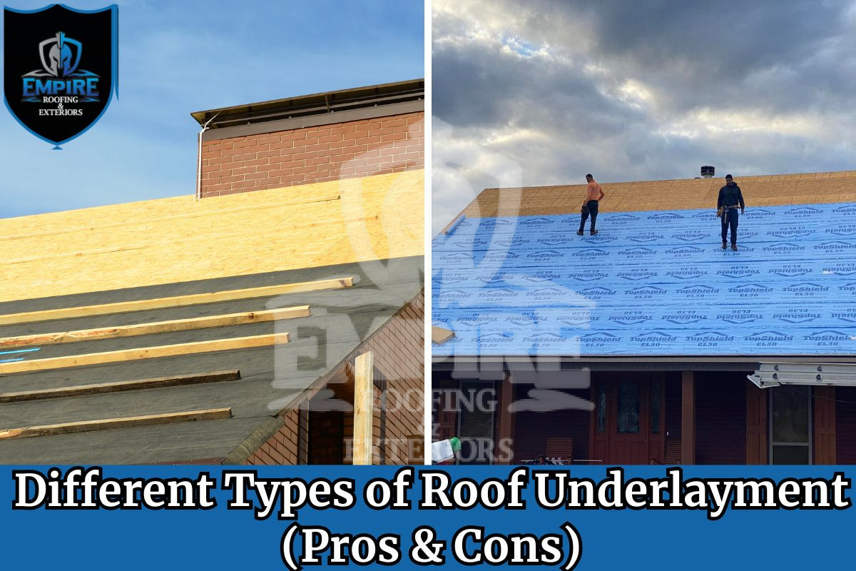 Types of Roof Underlayment