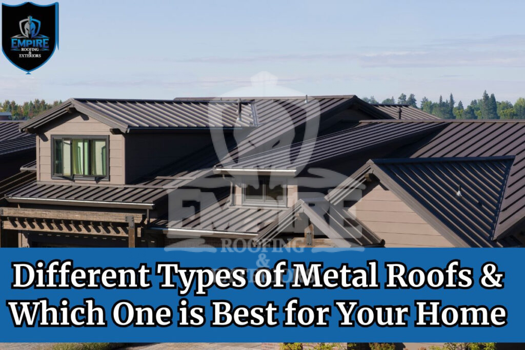Types of metal roofs