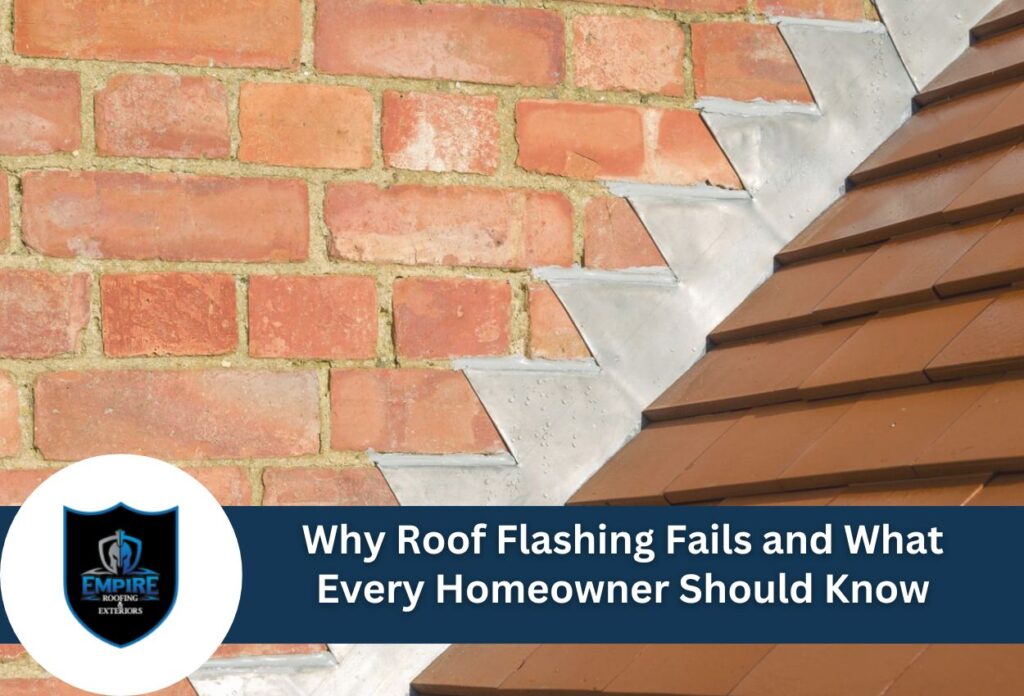 Why roof flashing fails and what every homeowner should know